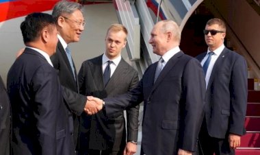 Rusya Devlet Başkanı Putin Çin'de