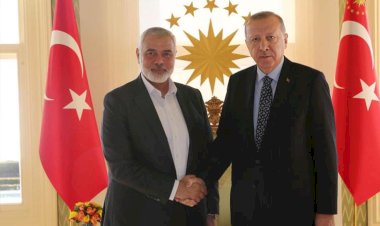 Erdoğan, Hamas lideri ile görüştü