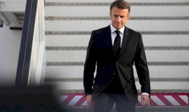 Fransa Cumhurbaşkanı Macron İsrail'de