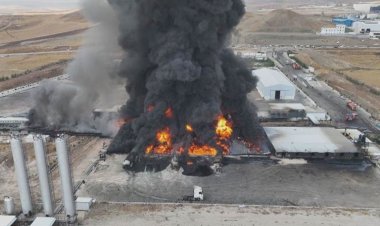 Süleymaniye’deki petrol tesisinde yangın: 2 kişi hayatını kaybetti