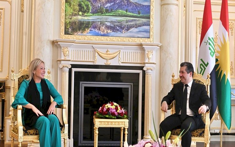 Mesrur Barzani ile BM Özel Temsilcisi Kürdistan Parlamentosu seçimlerini görüştü