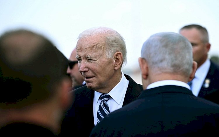 İsrail'de bulunan Biden: Gazze'deki hastaneyi İsrail vurmadı