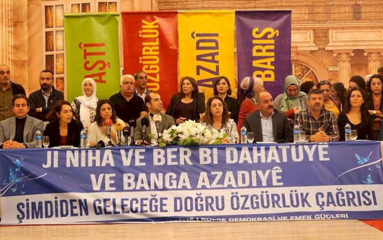 Diyarbakır’da 172 kuruluştan 'Kürt sorununa çözüm' deklarasyonu