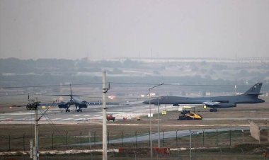 ABD'nin iki B-1B bombardıman uçakları İncirlik Hava Üssü'ne iniş yaptı