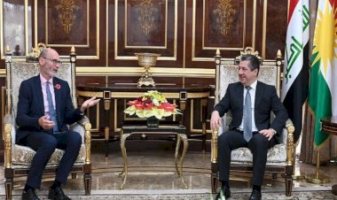 Başbakan Barzani, İngiltere’nin Irak Büyükelçisi ile görüştü