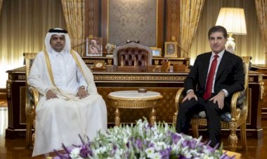 Başkan Neçirvan Barzani, Katar’ın Erbil Başkonsolosu Salih'i kabul etti