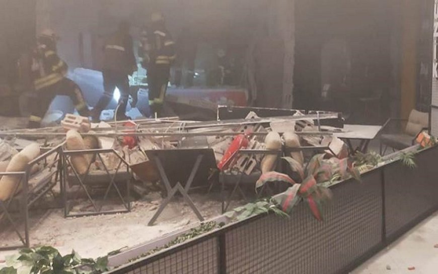 Erzurum'daki bir AVM'de patlama!
