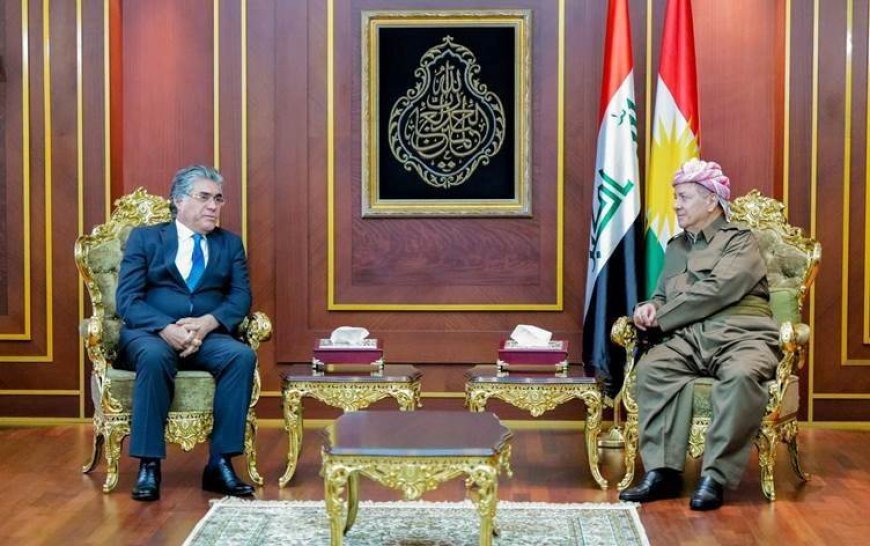 Başkan Mesud Barzani PWK heyetini kabul etti