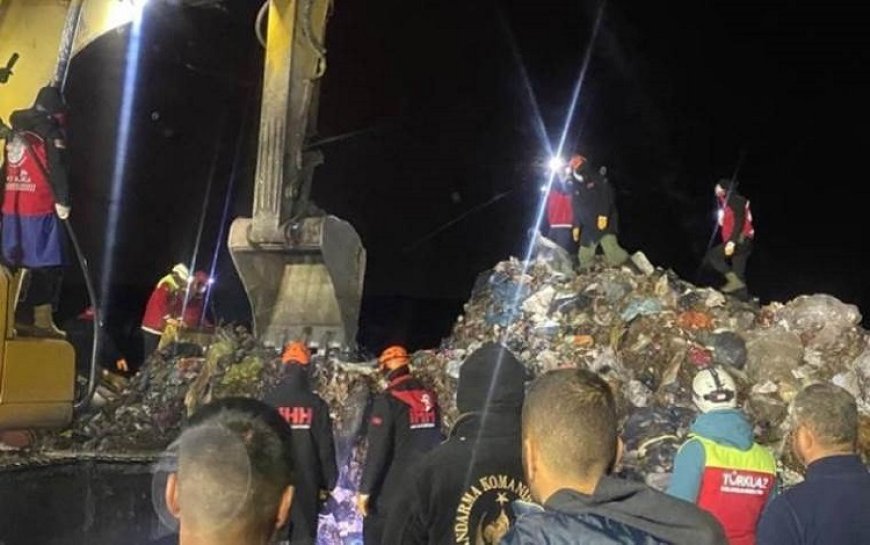 Belediye işçisi çöplükte kayboldu