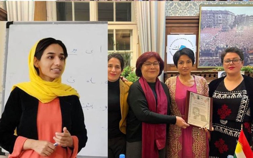 Cemal Nebez Ödülü Rojhılatlı aktivist Zara Muhammedi'ye verildi