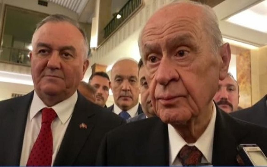 Bahçeli, Kürtçe konuşmaya tepki gösterdi: Birçok kesimin şımardığı görülüyor