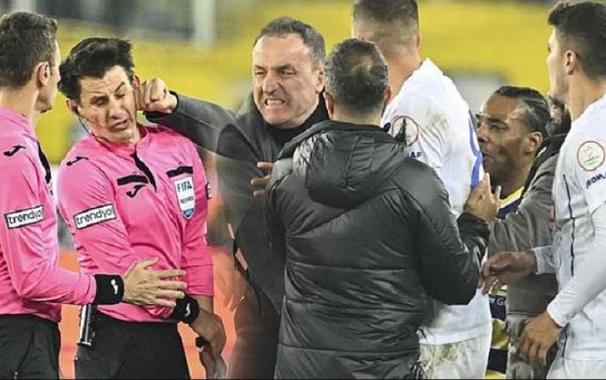 Hakeme yumruk atan Ankaragücü Başkanı Faruk Koca istifa etti