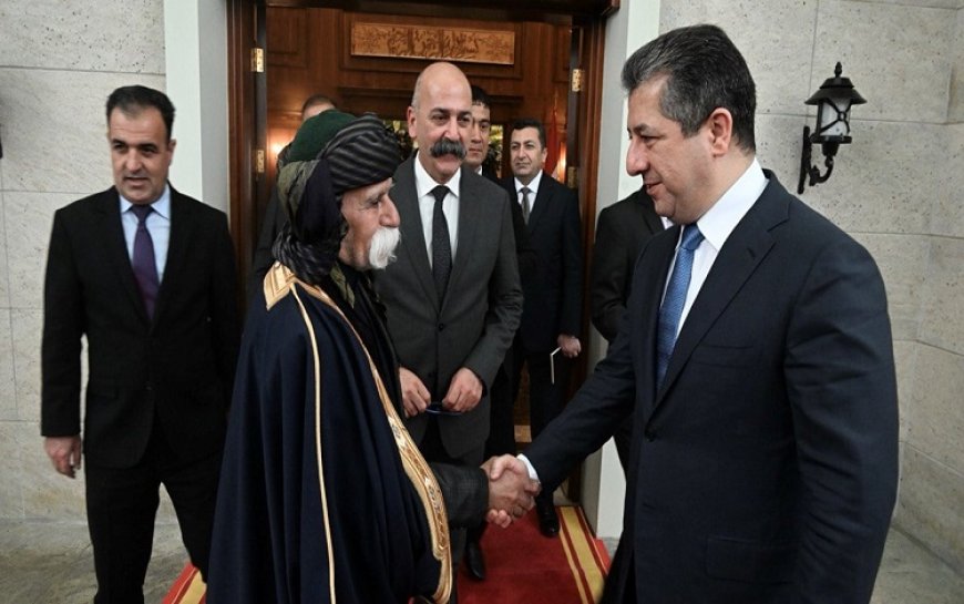 Başbakan Barzani, Kakailerden oluşan heyetle görüştü