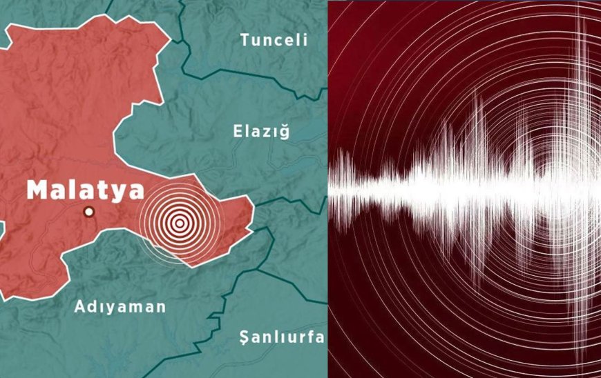 Malatya'da korkutan deprem! Çevre iller de sallandı