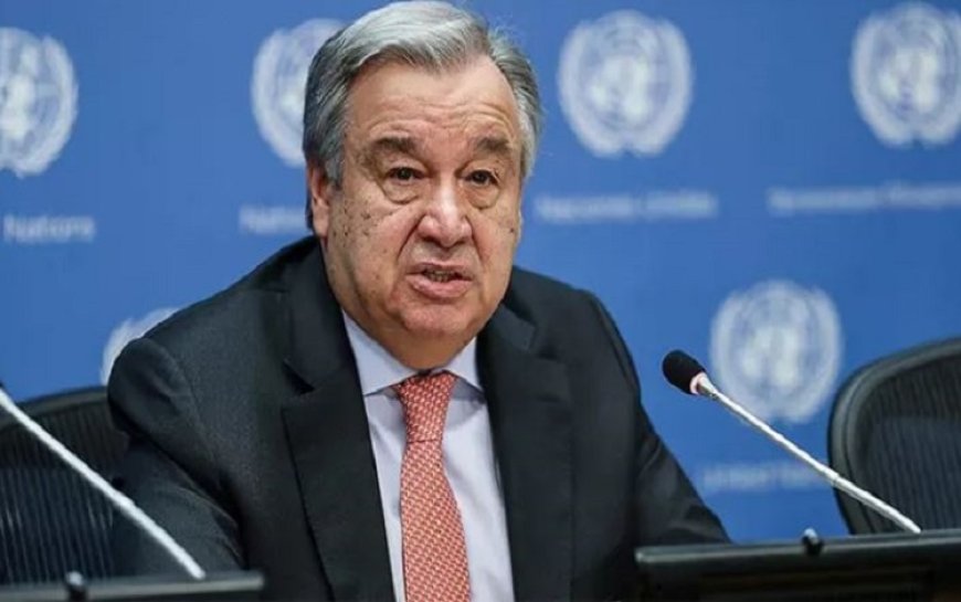 Guterres: Sıcaklık artışını sınırlandırmak ancak fosil yakıtlardan çıkışla mümkün