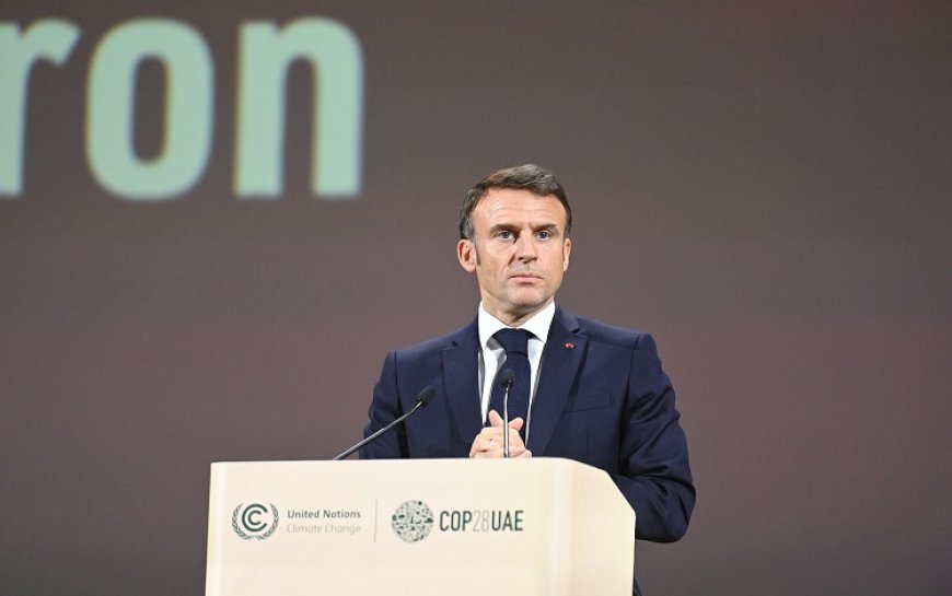 Macron, İsrail'in Hamas'ı yok etme hedefini sorguladı