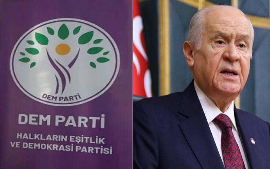 DEM Parti'den 'maaşları kesilsin' diyen Bahçeli'ye yanıt