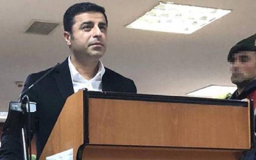 Demirtaş ‘Hendek’ olaylarını anlattı Öcalan’a açık çağrı yaptı
