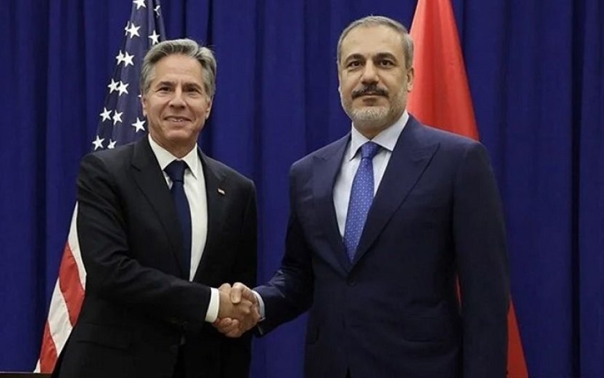 Fidan ile Blinken görüşmesinde F-16 ve İsveç'in NATO üyeliği gündeme geldi