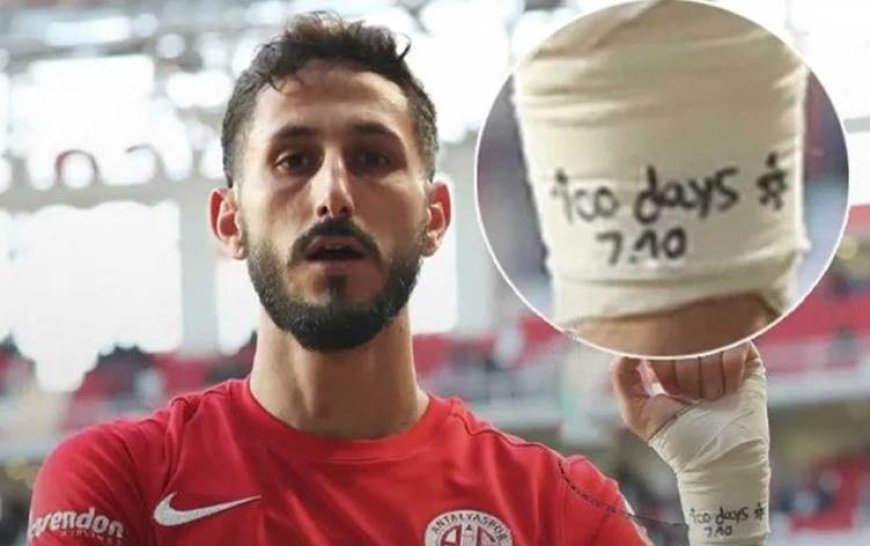 Antalyaspor'da İsrailli futbolcudan tepki çeken paylaşım: Gözaltına alındı