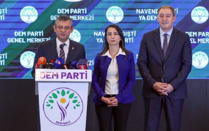 Özgür Özel'den Erdoğan'a DEM Parti yanıtı