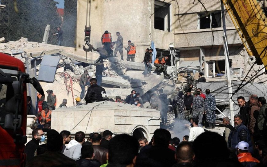 İsrail'den Suriye'deki Hizbullah karargahına saldırı