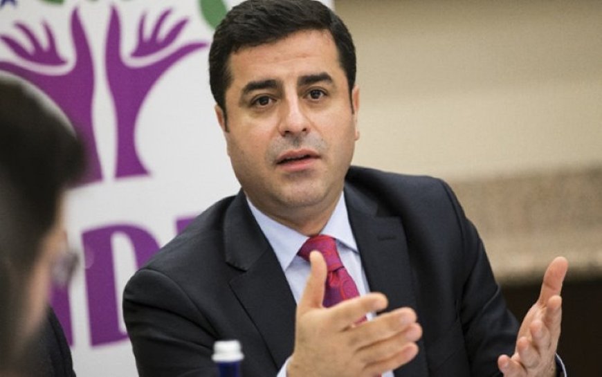 Demirtaş’tan DEM Parti’nin aday çıkarması kararı hakkında açıklama