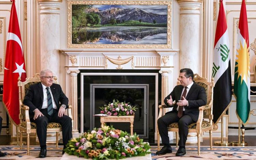 Mesrur Barzani ile görüşen Yaşar Güler: Erbil saldırısının hiçbir haklı gerekçesi yok