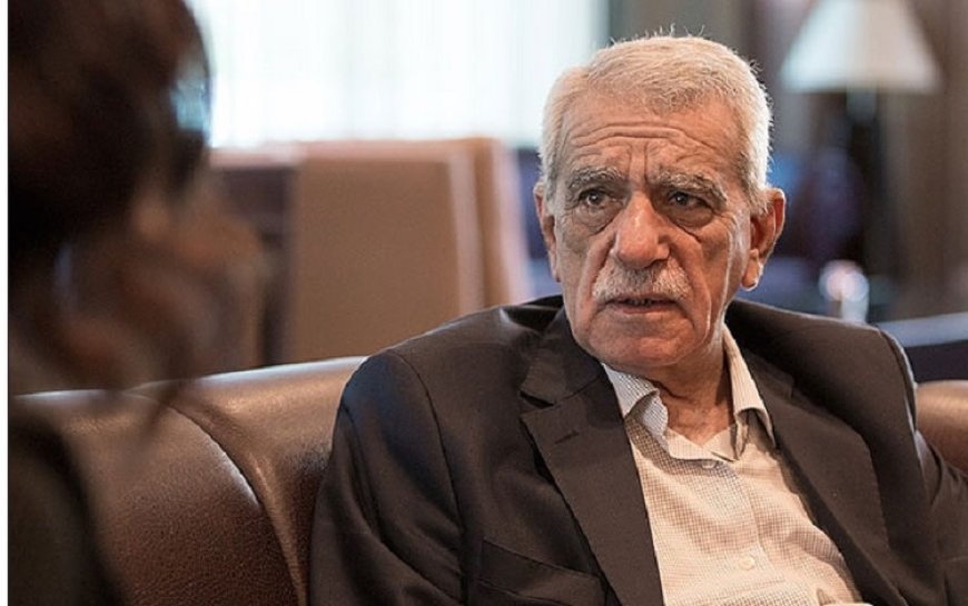 Ahmet Türk'ten Başak Demirtaş açıklaması