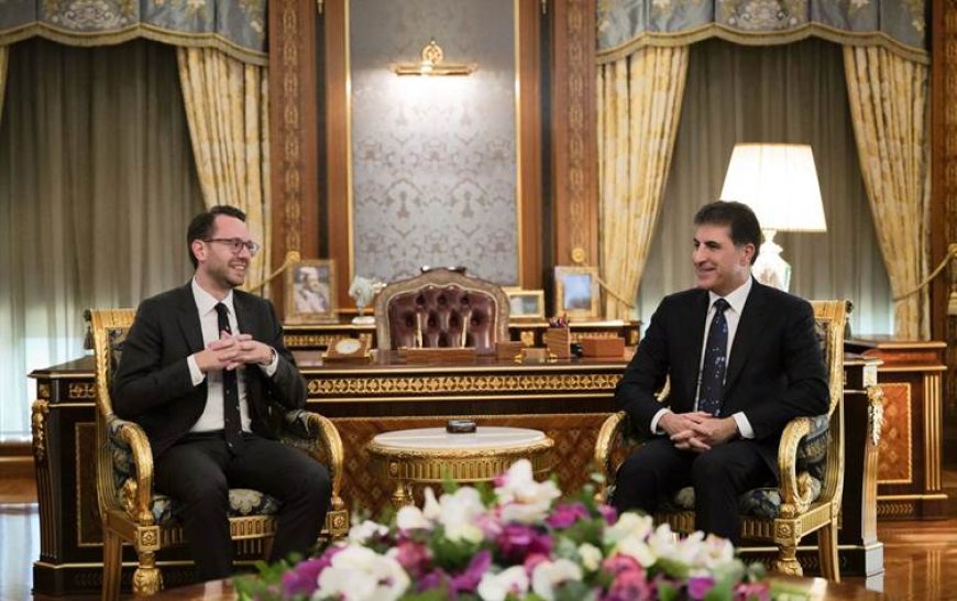 Başkan Neçirvan Barzani, İngiltere'nin yeni Başkonsolosu Goldman’ı kabul etti