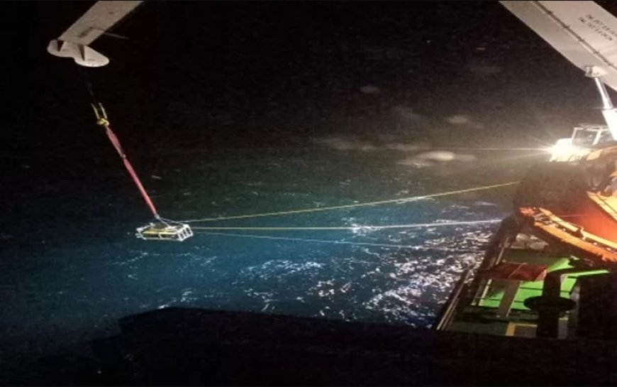 Marmara Denizi'nde batan geminin enkazına ulaşıldı
