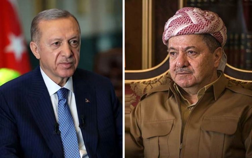 Erdoğan’dan Başkan Barzani’ye taziye mesajı