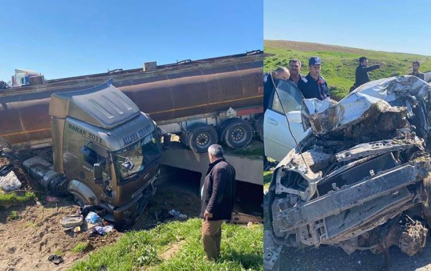 Duhok'ta katliam gibi kaza: 5 ölü, 2 yaralı