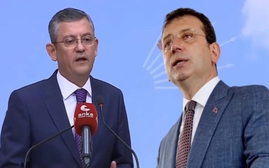 İddia: 'İmamoğlu, Özel'in yerine başka bir ismi CHP'nin başına geçirmeyi planlıyor!
