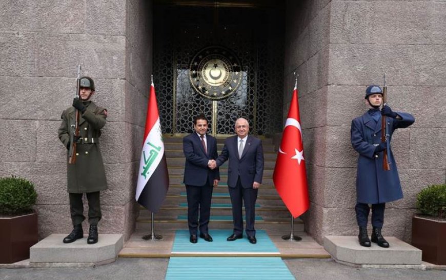 Irak Ulusal Güvenlik Müsteşarı Araci ile Yaşar Güler 'sınır güvenliği' konusunu görüştü