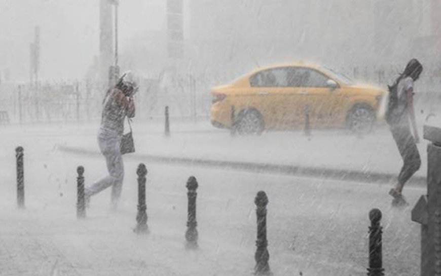 Meteorolojiden 13 il için sarı kodlu uyarı