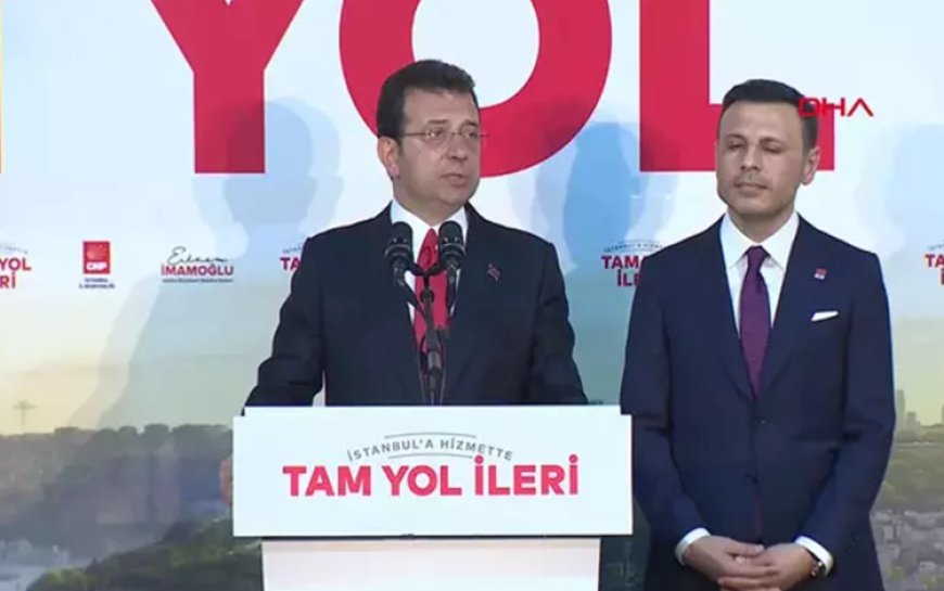 İmamoğlu: 1 milyonun üzerinde bir farkla birinci durumdayız