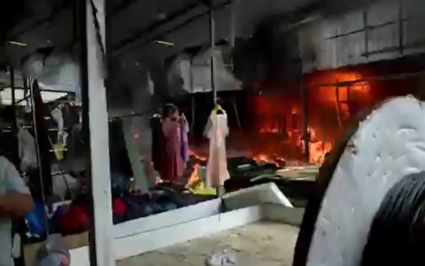 Erbil - Ünlü Lenge pazarı bir kez daha alev aldı