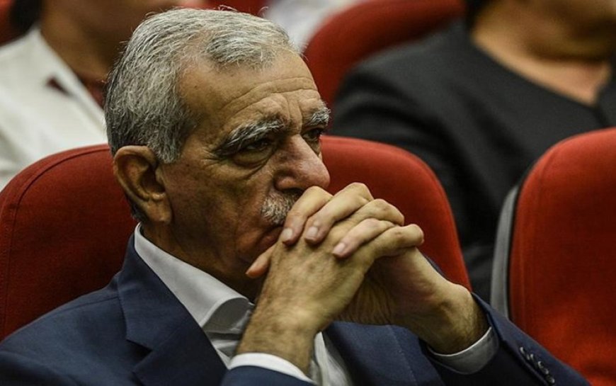 Ahmet Türk: Kürdistan Bölgesi'nin barış sürecinin yeniden başlatılmasında rol oynamasını umuyorum