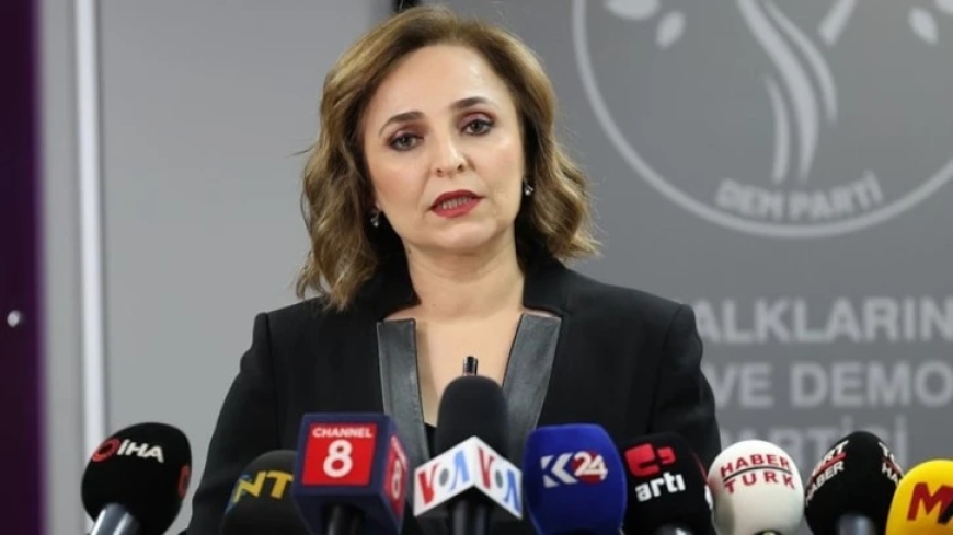 DEM Parti Sözcüsü Ayşegül Doğan'dan anayasa açıklaması