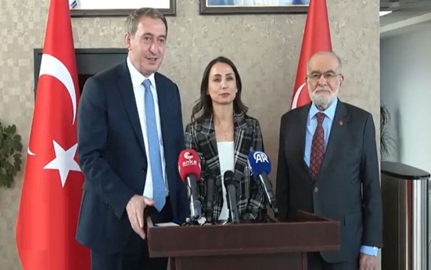 DEM Parti’den Saadet Partisi’ne ziyaret