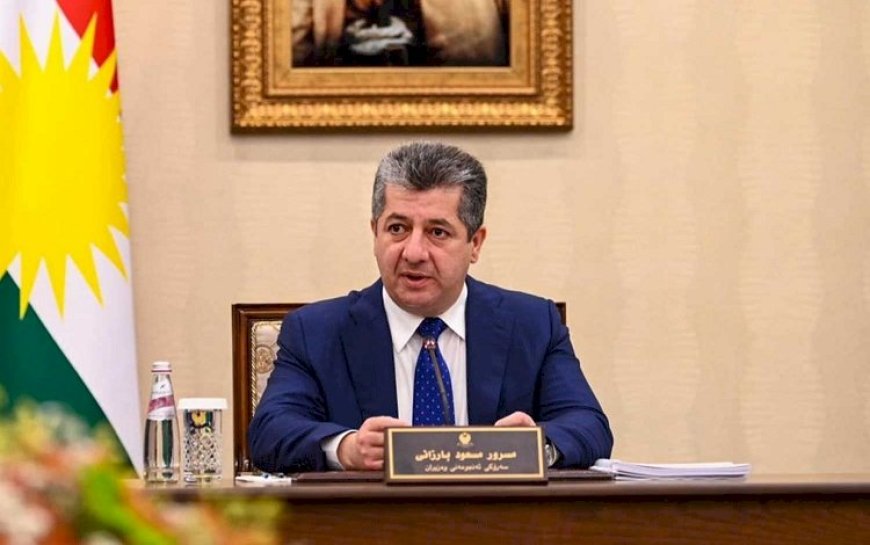 Başbakan Mesrur Barzani’den başsağlığı mesajı