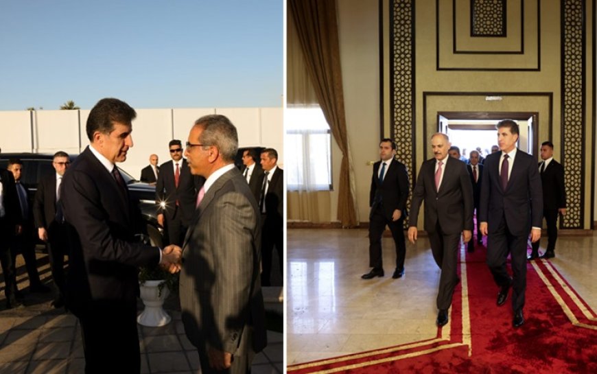 Neçirvan Barzani Irak Federal Mahkemesi ve Yüksek Yargı Konseyi başkanları ile görüştü