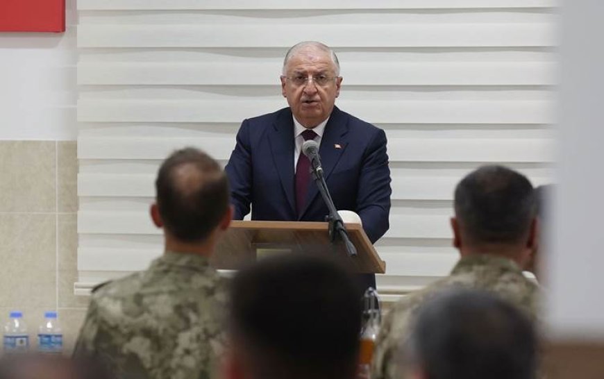 Bakan Güler, Suriye'den çekilme şartlarını açıkladı