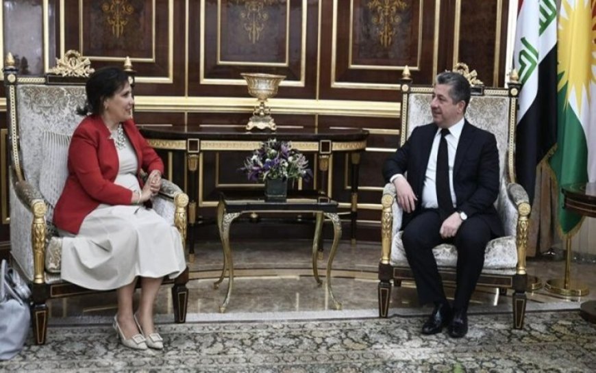 Başbakan Mesrur Barzani BM heyeti ile görüştü