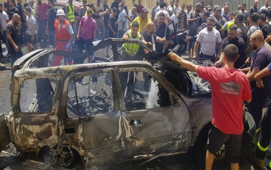 İsrail’den Lübnan'a SİHA saldırısı: 'Hamas komutanı ağır yaralandı'