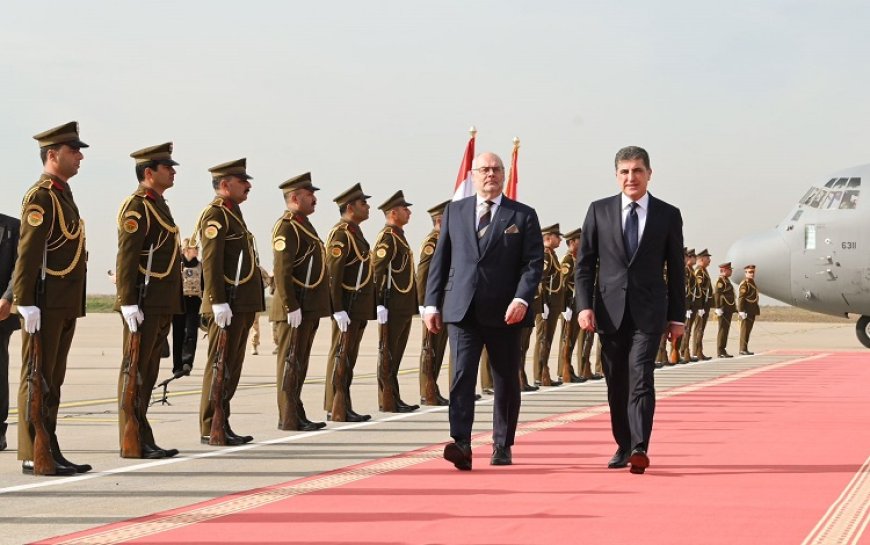 Estonya Devlet Başkanı Erbil'de