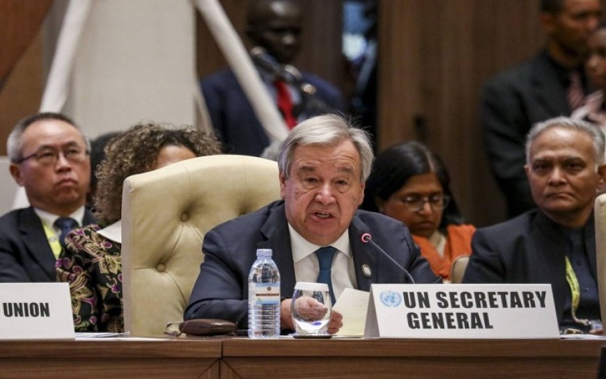 Guterres: Filistin halkının devlet kurma hakkı herkes tarafından tanınmalıdır