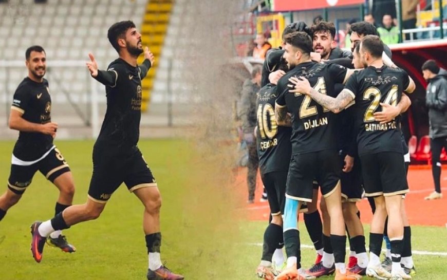 Amedspor deplasmanda farklı kazandı