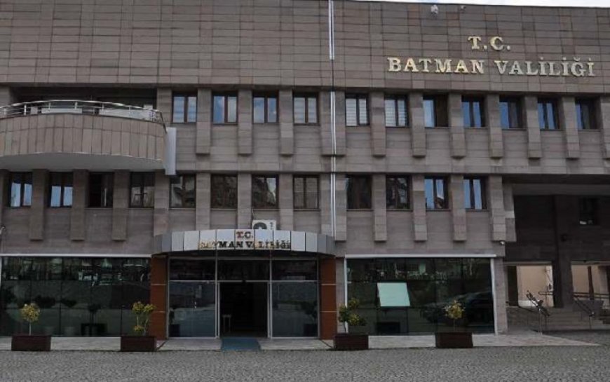 Batman'da 8 günlük yasak kararı